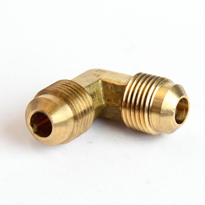 ATC 3/8 in. Flare X 3/8 in. D Flare Brass 90 Degree Elbow, Pack of 5