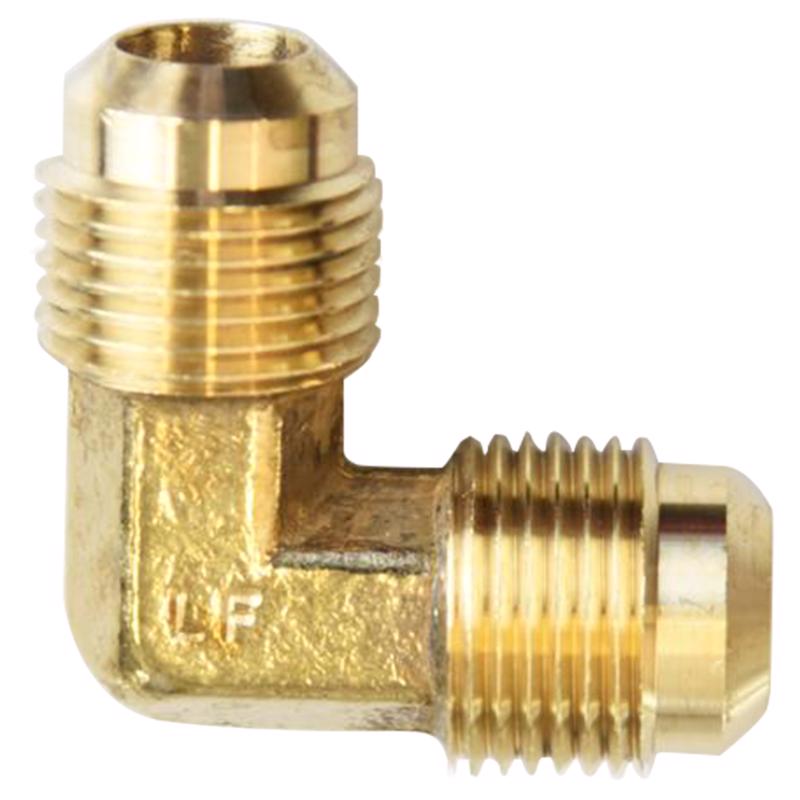 ATC 1/2 in. Flare X 1/2 in. D Flare Brass 90 Degree Elbow, Pack of 5