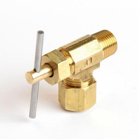 ATC 1/4 in. 1/8 in. Brass Needle Valve, Pack of 5