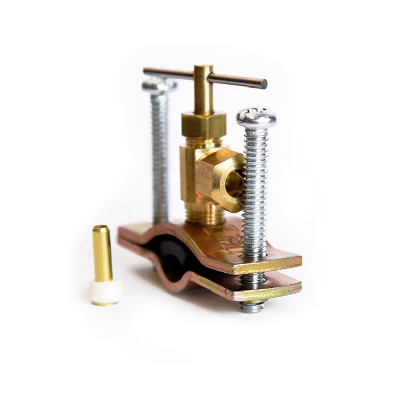 ATC 1/4 in. 3/8 in. Brass Needle Valve, Pack of 5