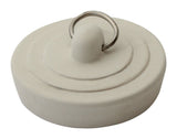 Ace 1-5/8 in. White Rubber Tub Stopper, Pack of 6