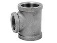 Anvil 1-1/4 in. FPT X 1-1/4 in. D FPT 3/4 in. D FPT Black Malleable Iron Reducing Tee