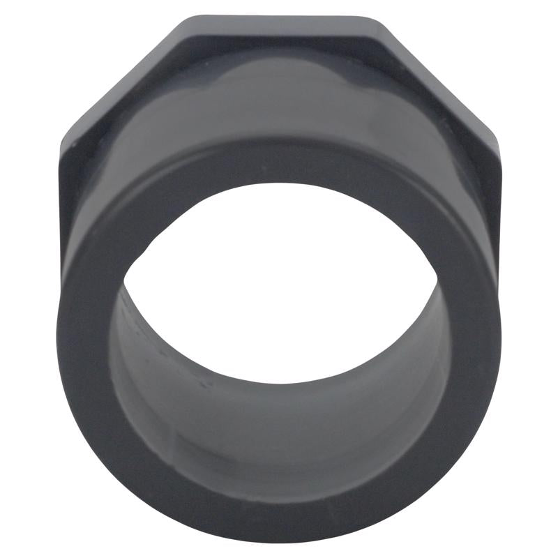Charlotte Pipe Schedule 80 2 in. Spigot X 1 in. D Slip PVC Reducer Bushing 1 pk