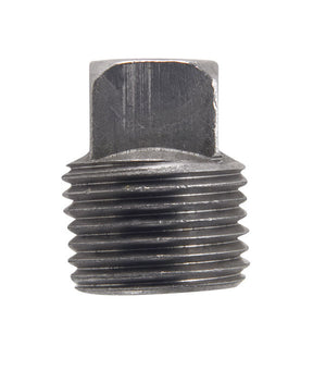 Billco Corporation 1/8 in. MPT Black Steel Square Head Plug, Pack of 5