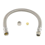 BrassCraft Speedi Plumb Plus 3/8 in. Compression pc X 3/8 in. D OD 20 in. Polymer Faucet Supply Line