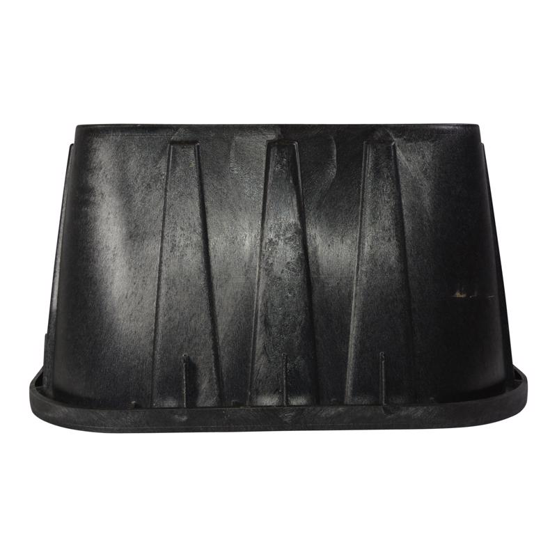 NDS 19 in. W X 14 in. D X 12 in. H Rectangular Valve Box with Cover Black