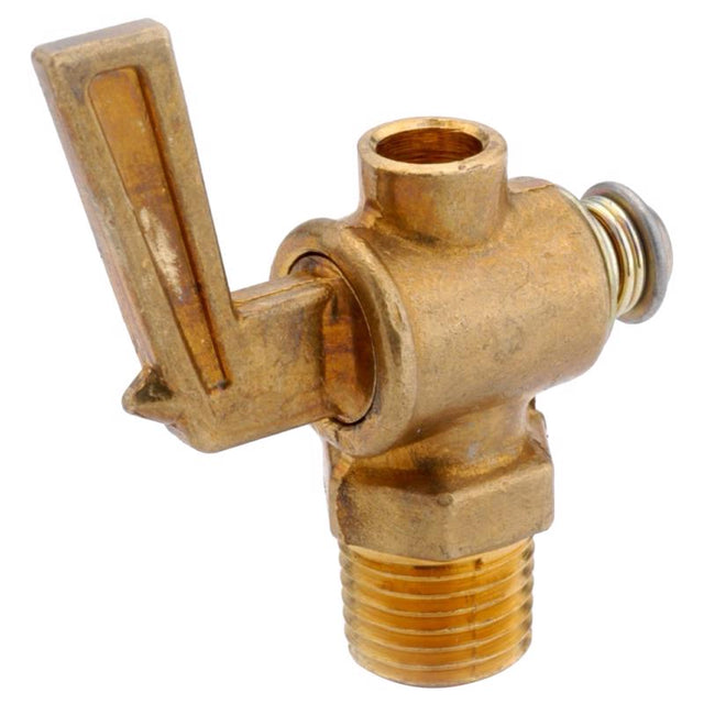 Anderson Metals 1/4 in. MIP in. Brass Drain Valve with Lever, Pack of 5