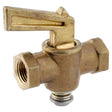 Anderson Metals 1/4 in. FIP in. X 1/4 in. D FIP Brass Pipe Valve, Pack of 5