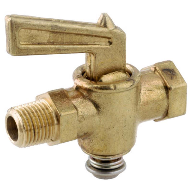 Anderson Metals 1/8 in. MIP in. X 1/8 in. D FIP Brass Pipe Valve, Pack of 5