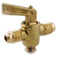 Anderson Metals 1/4 in. Flare in. X 1/4 in. Flare Brass Shut Off Cock, Pack of 5