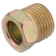 Anderson Metals 3/16 in. Flare in. Brass Inverted Flare Nut, Pack of 5