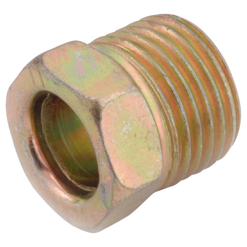 Anderson Metals 3/8 in. Female Flare in. Brass Inverted Flare Nut, Pack of 5