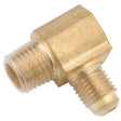 Anderson Metals 1/2 in. Flare Elbow in. X 3/4 in. D MIP Brass 90 Degree Elbow, Pack of 5