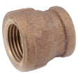 Anderson Metals 3/4 in. FIP in. X 3/8 in. D FIP Brass Reducing Coupling, Pack of 5