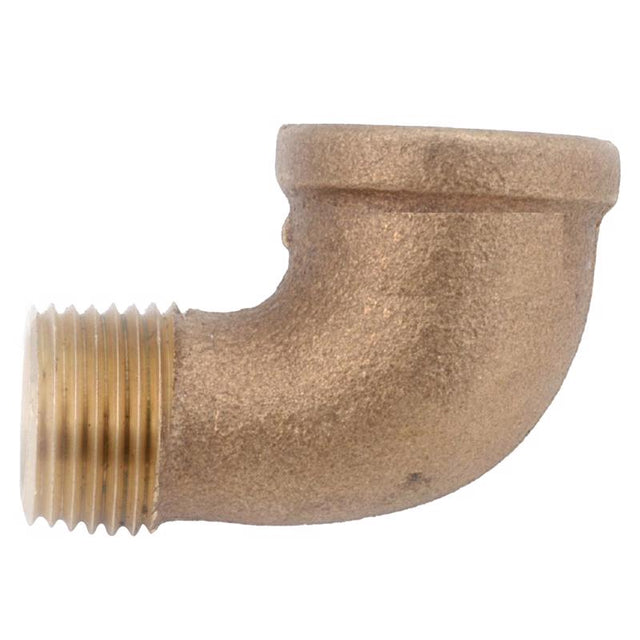 Anderson Metals 3/4 in. FIP in. X 3/4 in. D MIP Brass 90 Degree Street Elbow, Pack of 5
