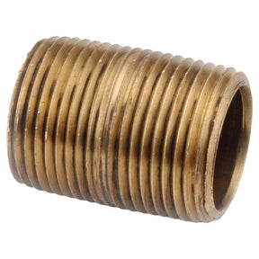 Anderson Metals 1 in. MIP in. Brass Nipple 5 in. L, Pack of 5