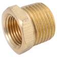 Anderson Metals 1 in. MIP in. X 3/8 in. D FIP Yellow Yellow Brass Hex Bushing, Pack of 5