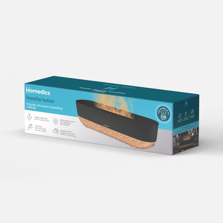 HoMedics 0.26 gal 216 sq ft Electronic Ultrasonic Cool Mist Humidifier