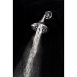 Whedon Blaster Massage Polished Chrome Plastic 5 settings Showerhead 2.5 gpm