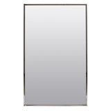 Zenith 105 Medicine Cabinet, 16-1/8 in OAW, 4-1/2 in OAD, 26-1/8 in OAH, Plastic/Stainless Steel, 2-Shelf