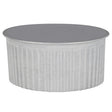 Imperial 3 in. D Galvanized Steel Crimped Pipe End Cap