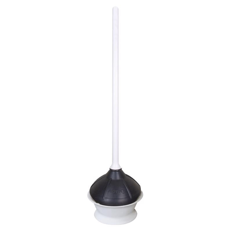 Korky Toilet Plunger 23 in. L X 6.5 in. D, Pack of 4