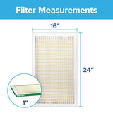 Filtrete 16 in. W X 24 in. H X 1 in. D Polypropylene 700 MPR Pleated Air Filter 1 pk, Pack of 4