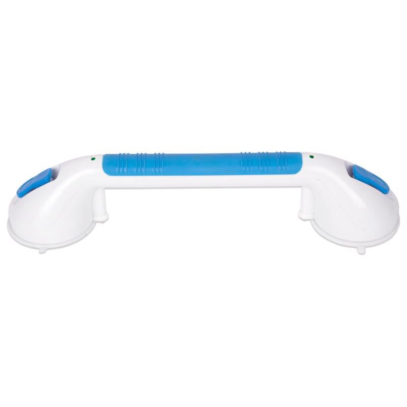 Carex Health Brands Ultra Grip Blue/White Grab Bar Plastic 4.5 in. H X 16 in. L