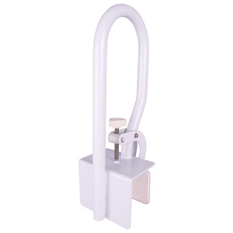 Carex Health Brands White Tub Safety Bar Steel 13.5 in. H X 7 in. L