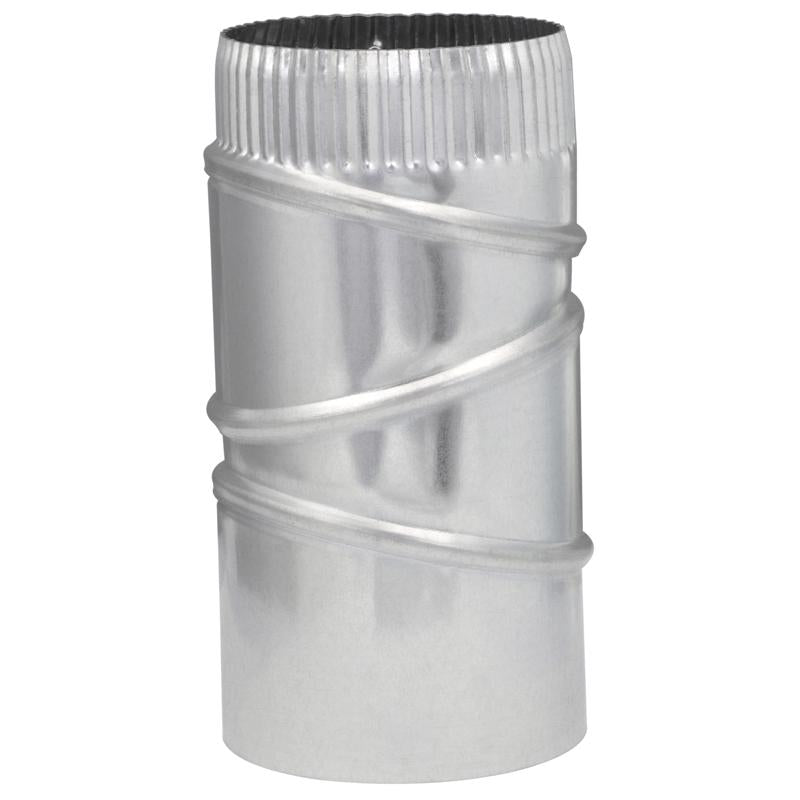 Imperial 4 in. D X 4 in. D Adjustable 90 deg Galvanized Steel Furnace Pipe Elbow, Pack of 8