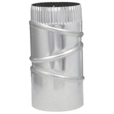Imperial 4 in. D X 4 in. D Adjustable 90 deg Galvanized Steel Furnace Pipe Elbow, Pack of 8