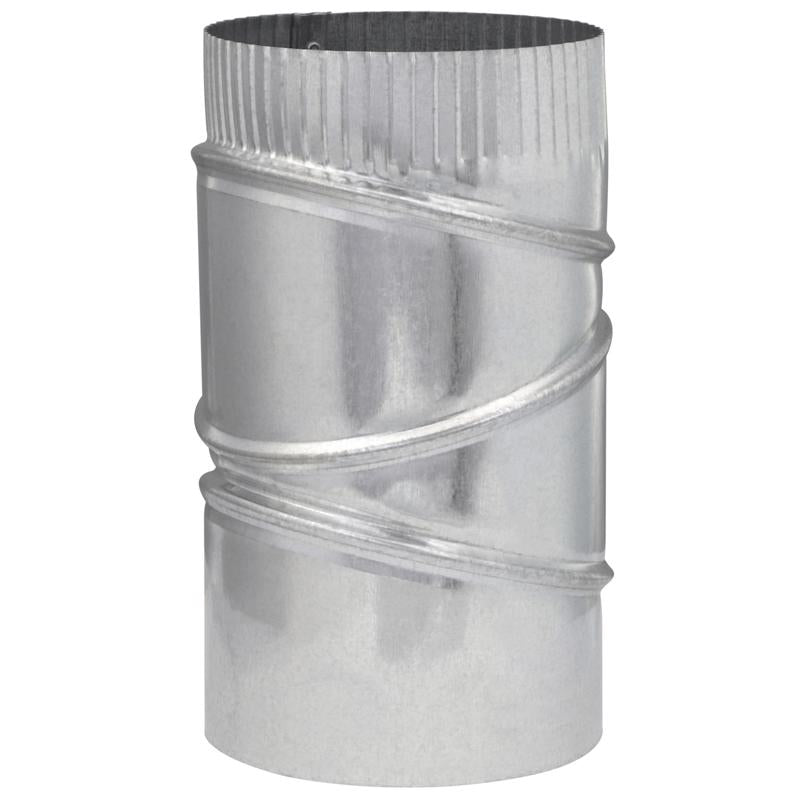 Imperial 5 in. D X 5 in. D Adjustable 90 deg Galvanized Steel Furnace Pipe Elbow, Pack of 8