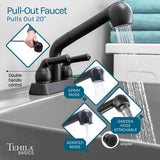 Tehila 22.875 in. W X 24.7 in. D Freestanding Thermoplastic Utility Sink