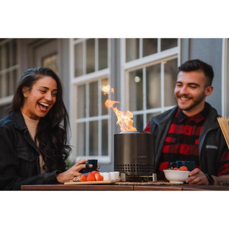 Solo Stove Mesa XL 7 in. W Stainless Steel Round Multi-Fuel Fire Pit