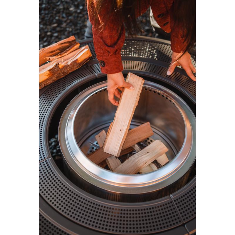 Solo Stove Stainless Steel Fire Pit Stand 20 in. H X 42 in. W X 42 in. D