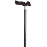 Carex Health Brands Carbon Gray Comfort Grip Walking Cane Aluminum/Plastic 37 in. H X 4 in. L