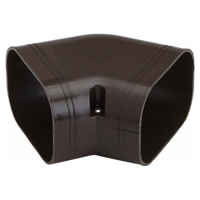 Slimduct Line Set Covers 5.25 in. W X 3 in. H Brown