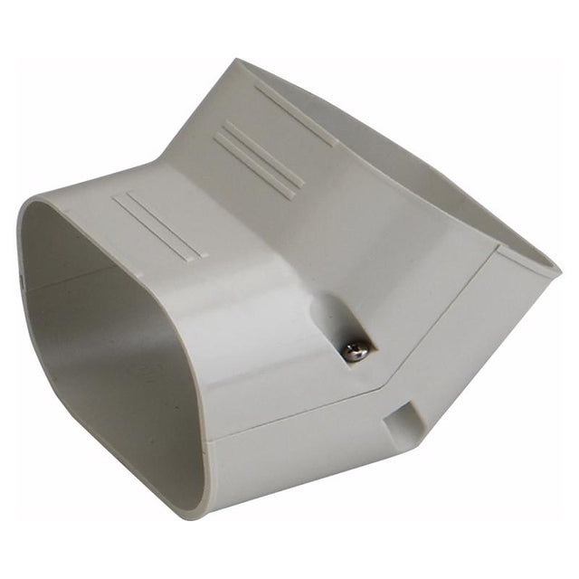 Slimduct Line Set Covers 4.38 in. W X 3 in. H Ivory, Pack of 10