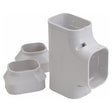 Slimduct Line Set Covers 7.88 in. W X 3 in. H White, Pack of 10