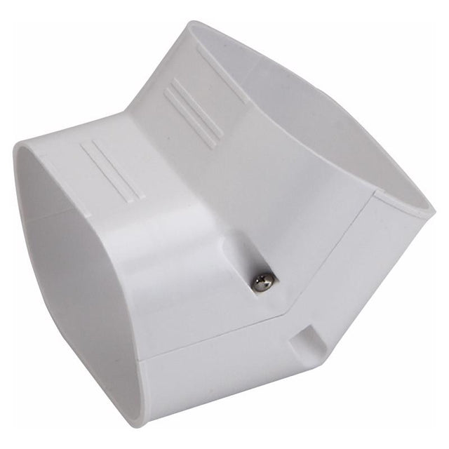 Slimduct Line Set Covers 4.38 in. W X 3 in. H White, Pack of 10