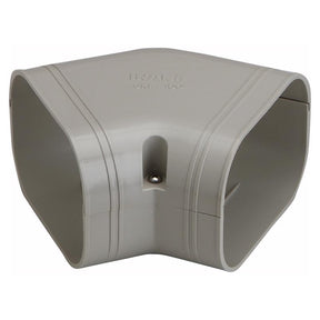 Slimduct Line Set Covers 5.25 in. W X 3 in. H Ivory, Pack of 10