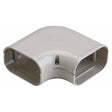 Slimduct Line Set Covers 6 in. W X 6 in. H Ivory, Pack of 10