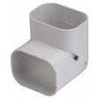 Slimduct Line Set Covers 4.63 in. W X 4.63 in. H White, Pack of 10