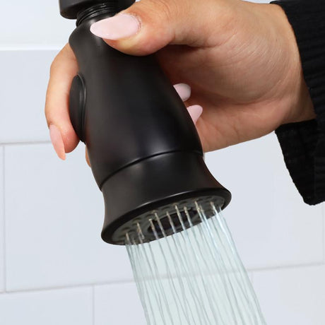 Danco For Universal Black Stainless Steel Smart Pull Down Sprayer Head