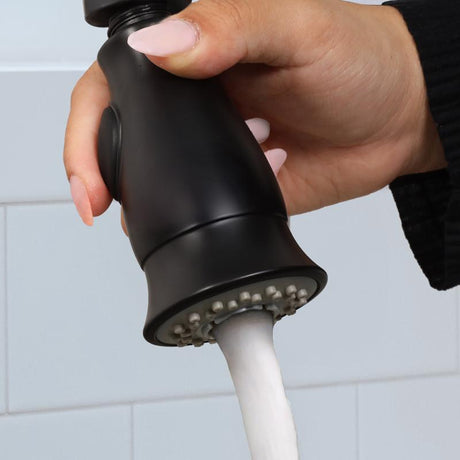 Danco For Universal Black Stainless Steel Smart Pull Down Sprayer Head