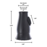 Danco For Universal Black Stainless Steel Smart Pull Down Sprayer Head