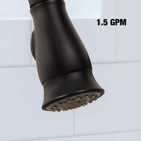 Danco For Universal Black Stainless Steel Smart Pull Down Sprayer Head