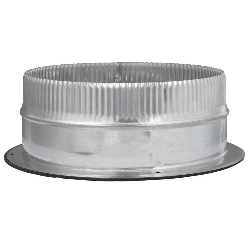 Imperial 10 in. D 26 Ga. Galvanized Steel Duct Start Collar, Pack of 4