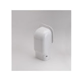 Slimduct Lineset Cover Wall Inlet 3.75 in. W X 3.5 in. H White