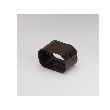 Slimduct Lineset Cover Coupler 3.75 in. W X 3 in. H Brown
